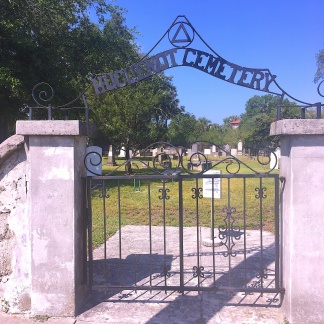 Huguenot Cemetery Gate